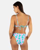 Hurley | Lani Floral Cheeky Scoop Reversible Bottom - Teal