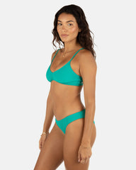 Hurley | Wave Scrunch Moderate Bottom - Teal