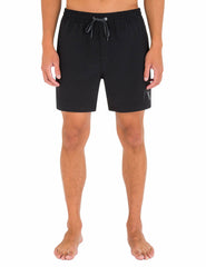 Hurley On Sale | One And Only Solid Volley Boardshort 17" - Black