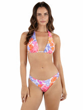 Hurley | Island Floral Convertible Halter Bikini Top - Coconut