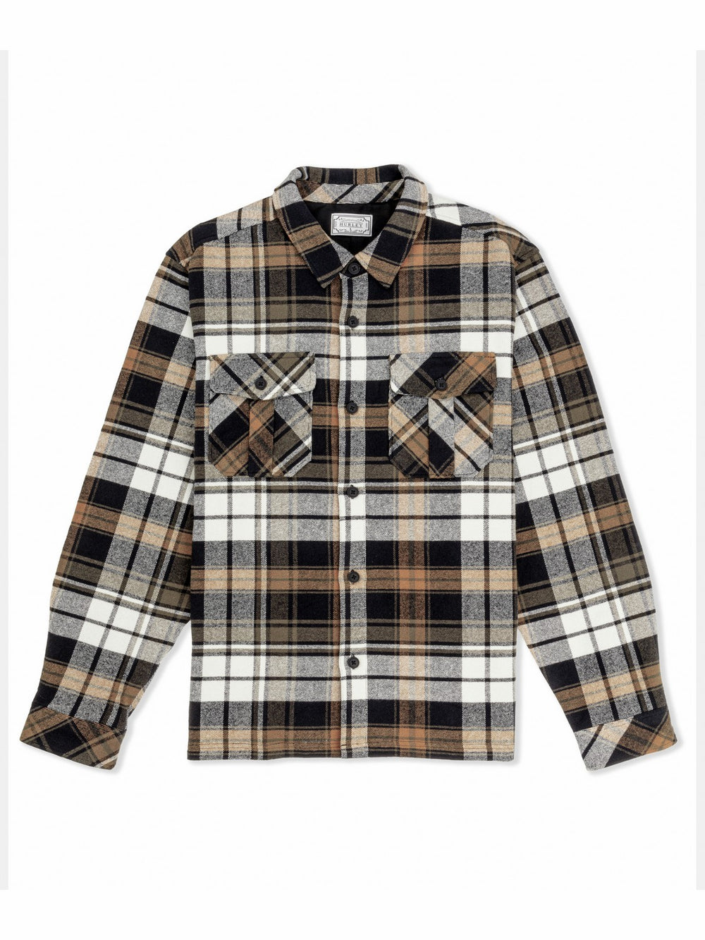 Hurley On Sale | Santa Cruz Seaside Flannel Long Sleeve - Black