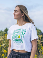 Hurley On Sale | Academy Boxy Crop Tee - White