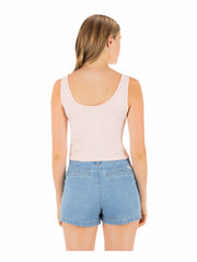 Hurley | Seaside Scoop Crop Tank - English Rose