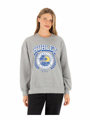 Hurley For Sale | Academy Oversized Crew - Grey Heather