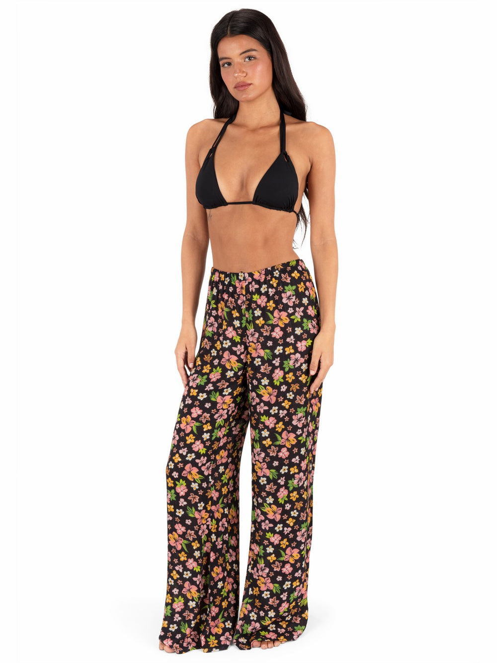 Hurley For Sale | Hibiscus Dream Beach Pant - Black Floral