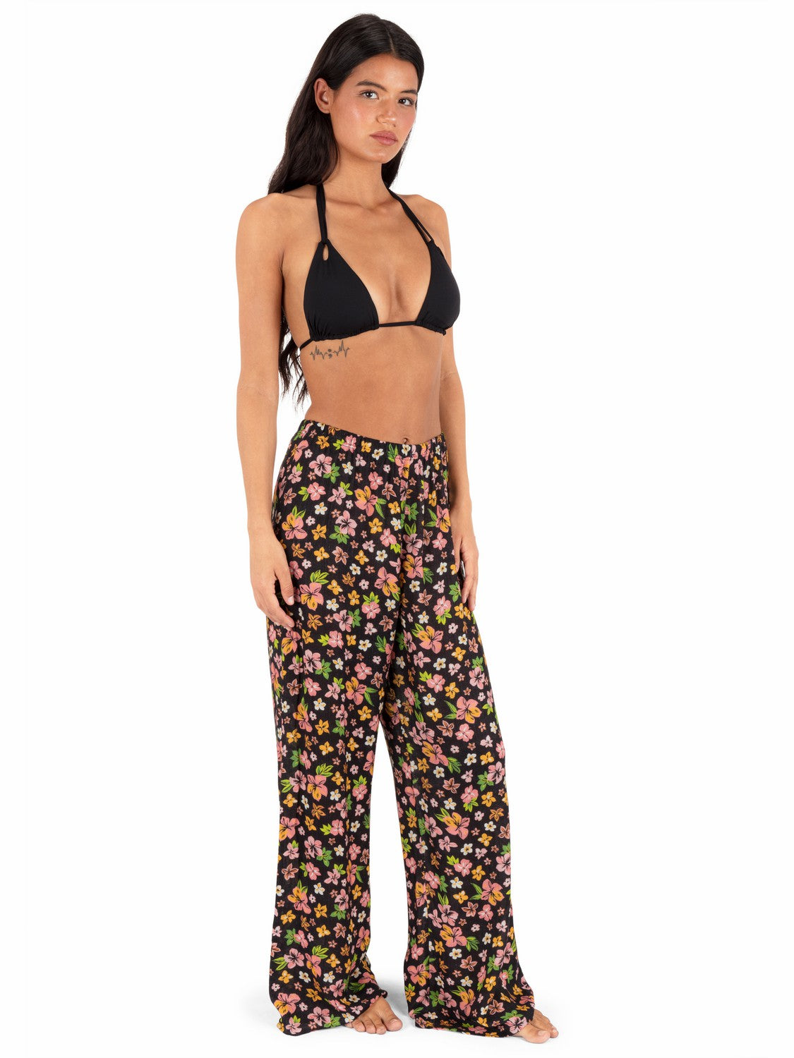 Hurley For Sale | Hibiscus Dream Beach Pant - Black Floral