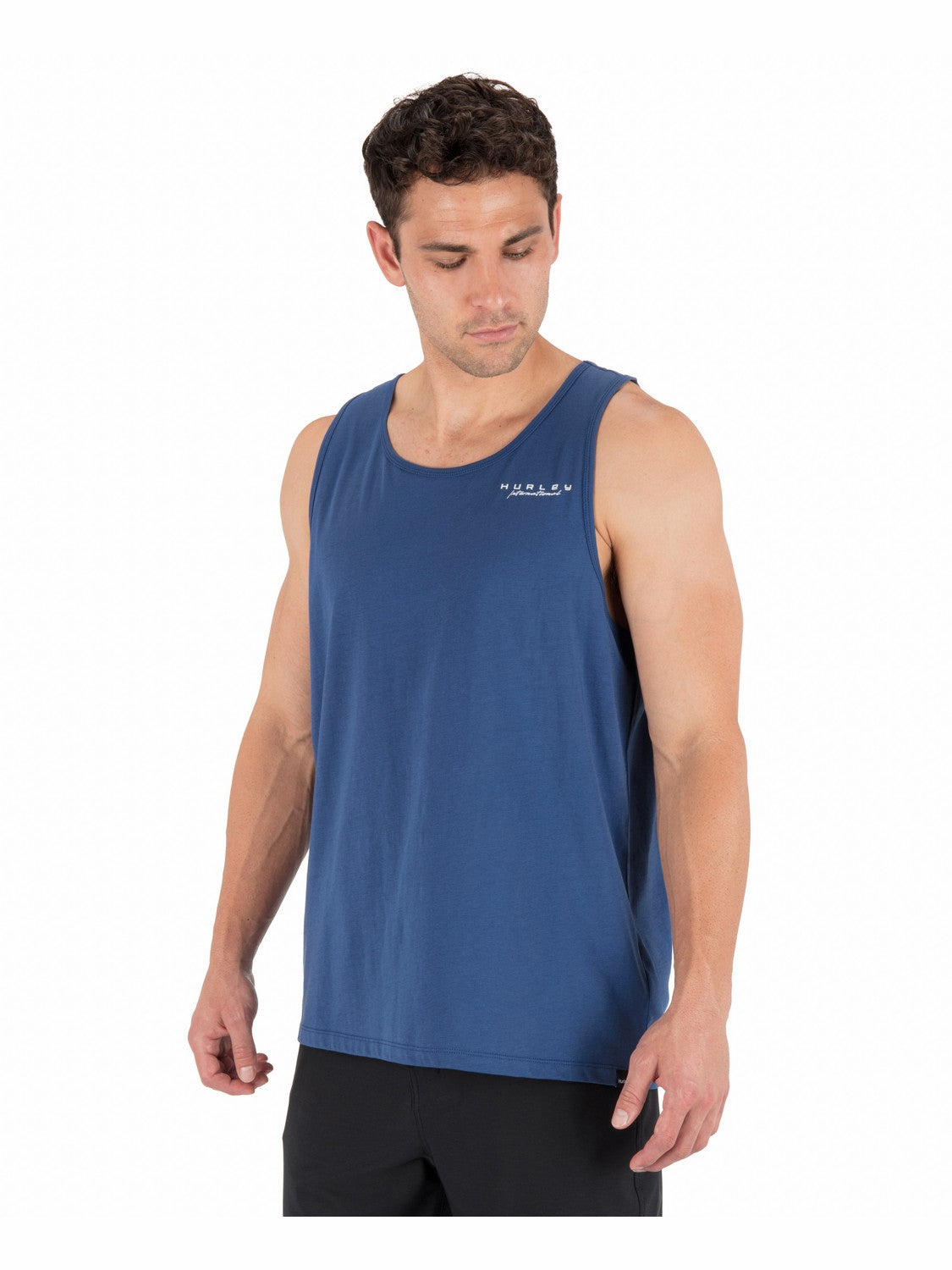 Hurley Discount | Midnight Palm Tank - Abyss