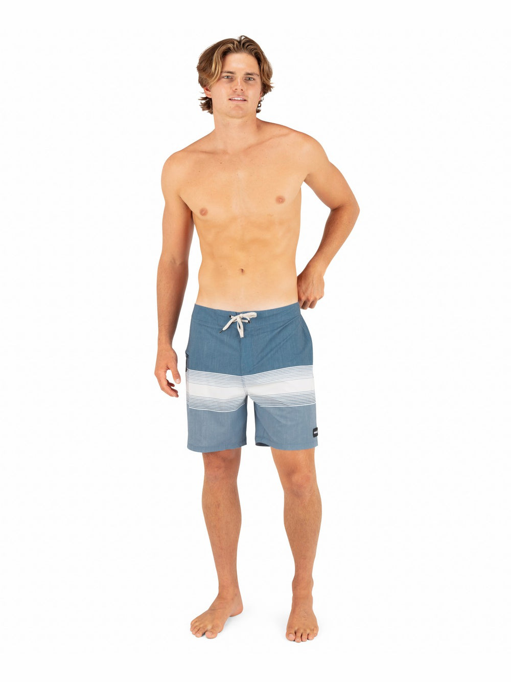 Hurley For Sale | Phantom Eco Classic Slub Zip 18" - Worker Blue