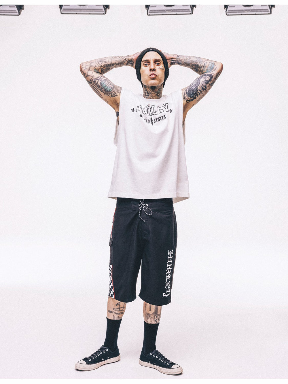 Hurley Onsale | Hurley x Travis Barker Gothic Cargo 22" - BLACK