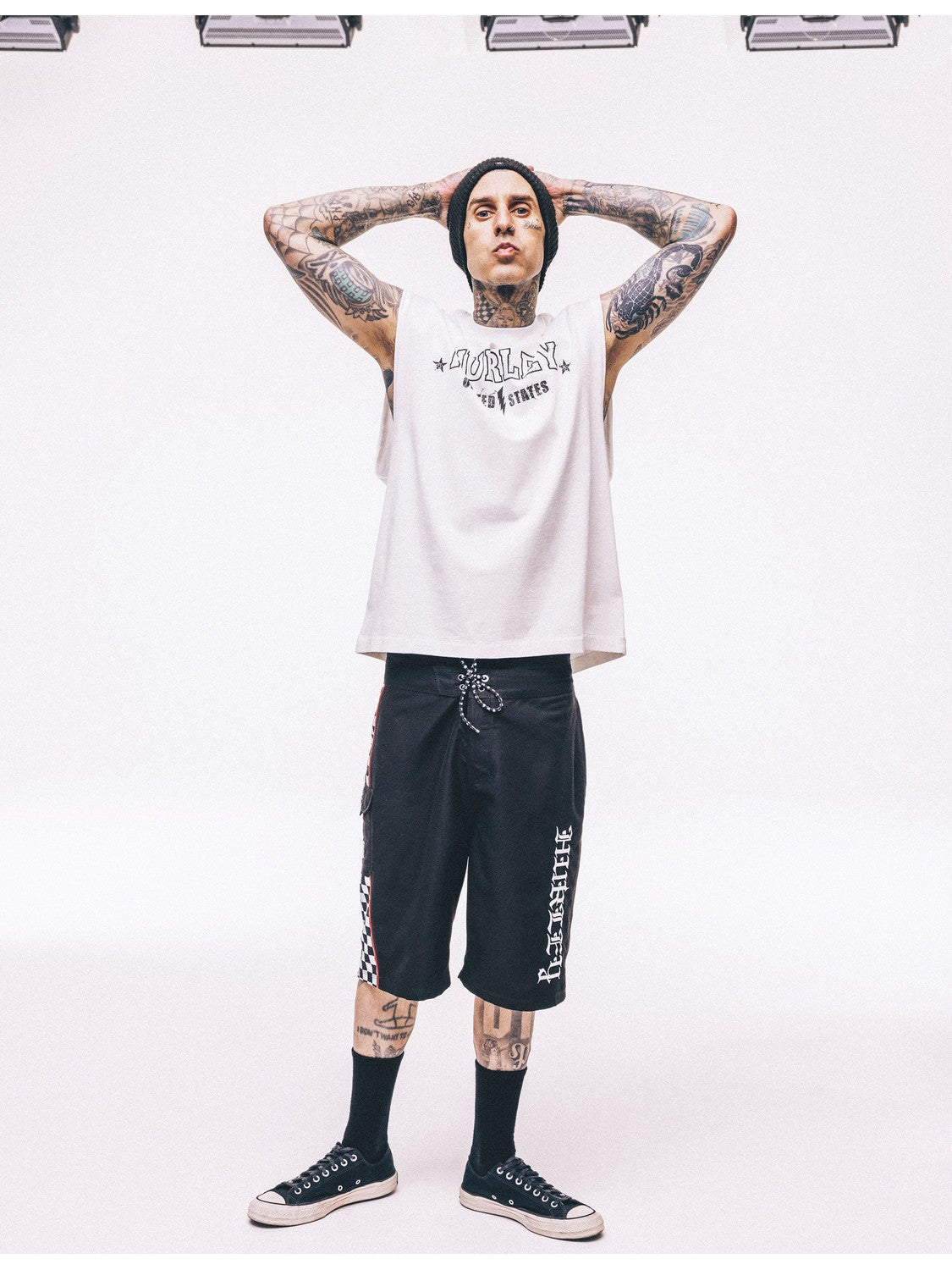 Hurley Onsale | Hurley x Travis Barker Gothic Cargo 22" - BLACK