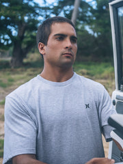 Hurley For Sale | Icon Tee Short Sleeve - Dark Grey Heather