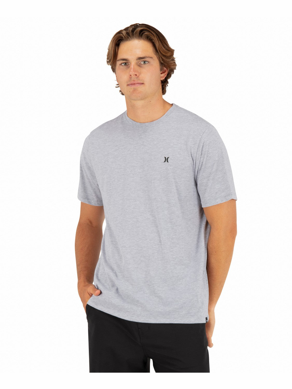Hurley For Sale | Icon Tee Short Sleeve - Dark Grey Heather