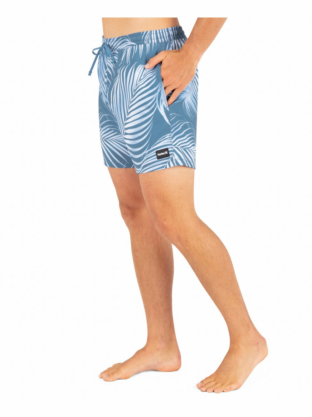 Hurley Discount | Cannonball Lined Volley 17" - Grey Teal