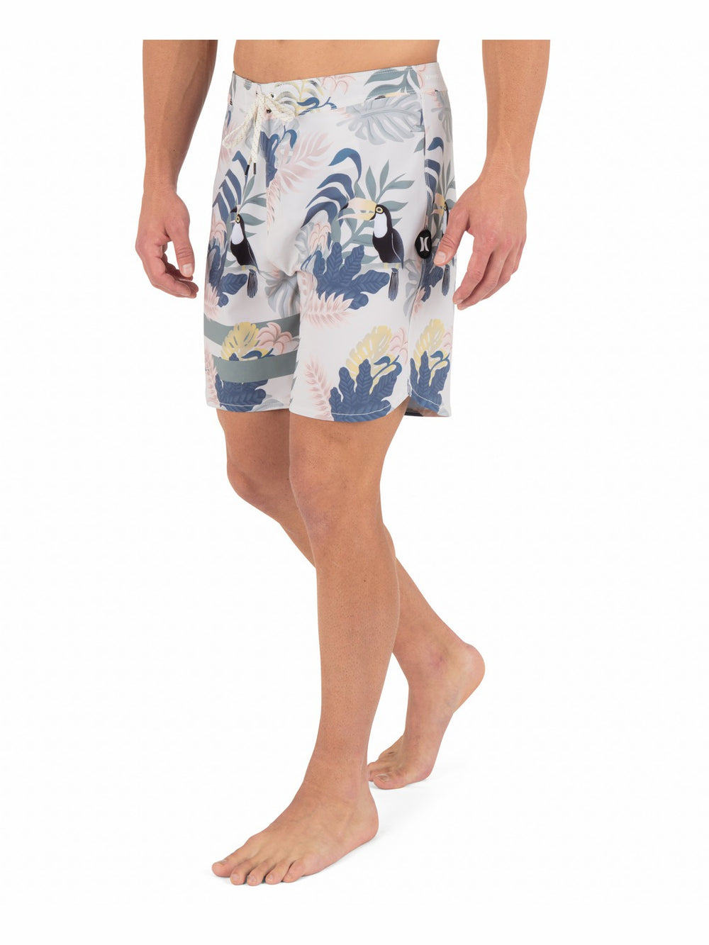 Hurley For Sale | Phantom Eco Block Party Engineered Boardshort 18" - Bone