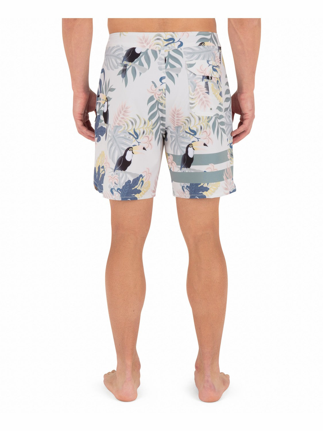 Hurley For Sale | Phantom Eco Block Party Engineered Boardshort 18" - Bone