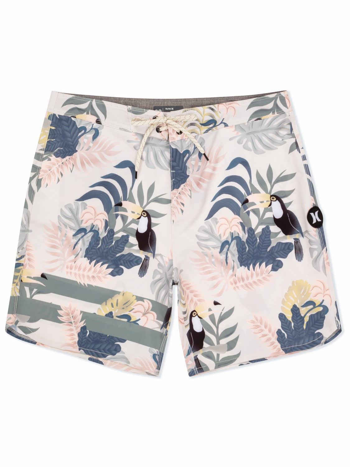 Hurley For Sale | Phantom Eco Block Party Engineered Boardshort 18" - Bone