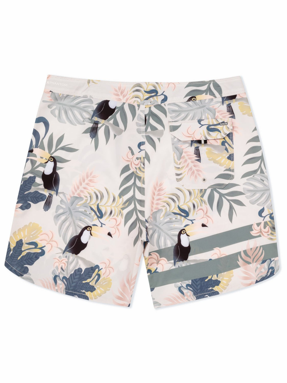 Hurley For Sale | Phantom Eco Block Party Engineered Boardshort 18" - Bone