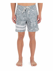 Hurley On Sale | Phantom Eco Block Party Engineered Boardshort 18" - Great White