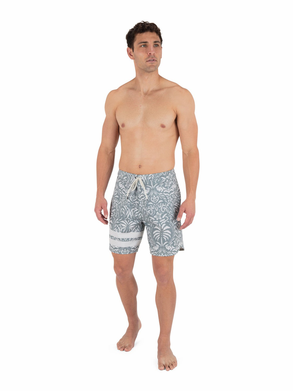 Hurley On Sale | Phantom Eco Block Party Engineered Boardshort 18" - Great White