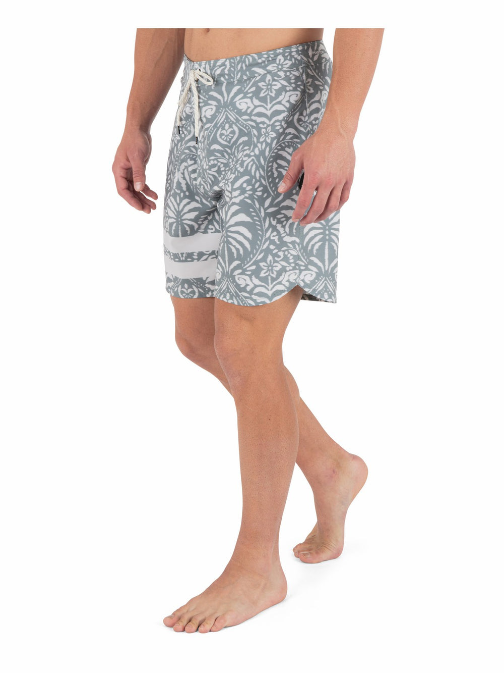 Hurley On Sale | Phantom Eco Block Party Engineered Boardshort 18" - Great White