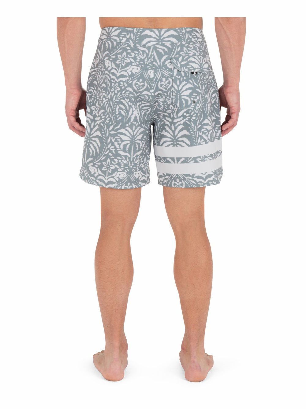 Hurley On Sale | Phantom Eco Block Party Engineered Boardshort 18" - Great White