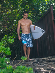 Hurley Onsale | Phantom Eco Block Party Engineered Boardshort 18" - Destroyer