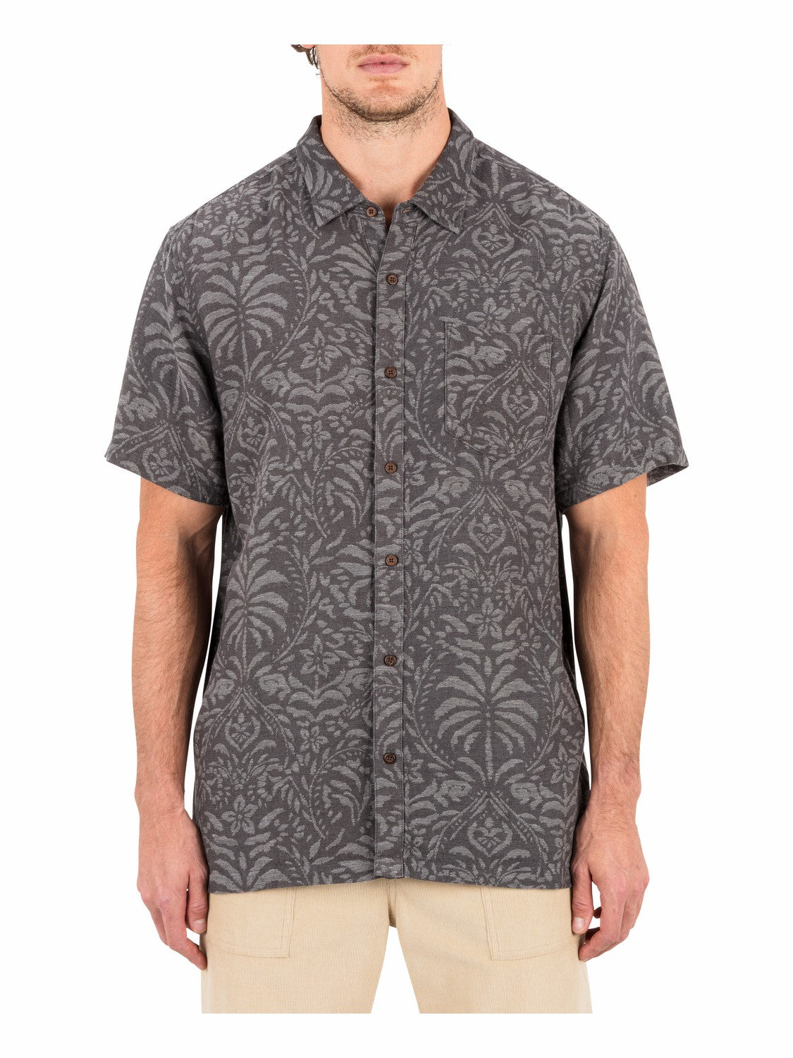 Hurley Discount | Encinitas Short Sleeve - Ion Grey