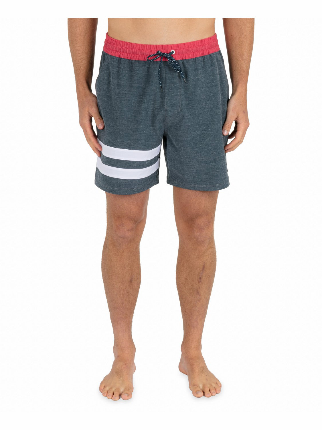 Hurley | Phantom Eco Block Party Volley 17" - Armored Navy