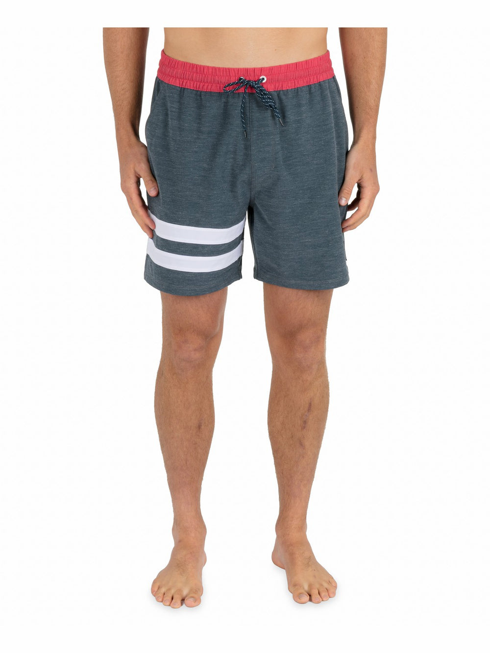 Hurley | Phantom Eco Block Party Volley 17" - Armored Navy