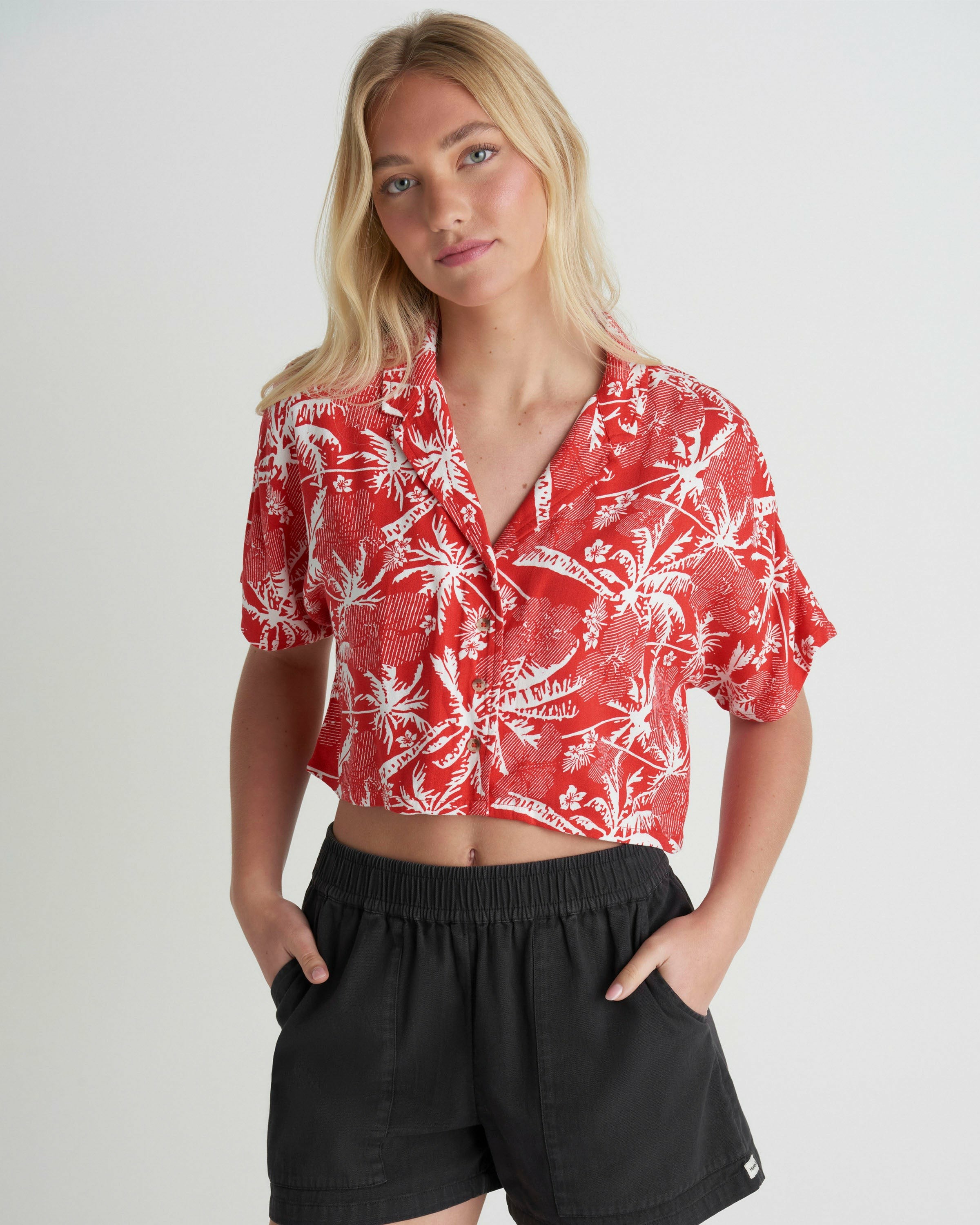 Hurley For Sale | Getaway Short Sleeve - Float Red