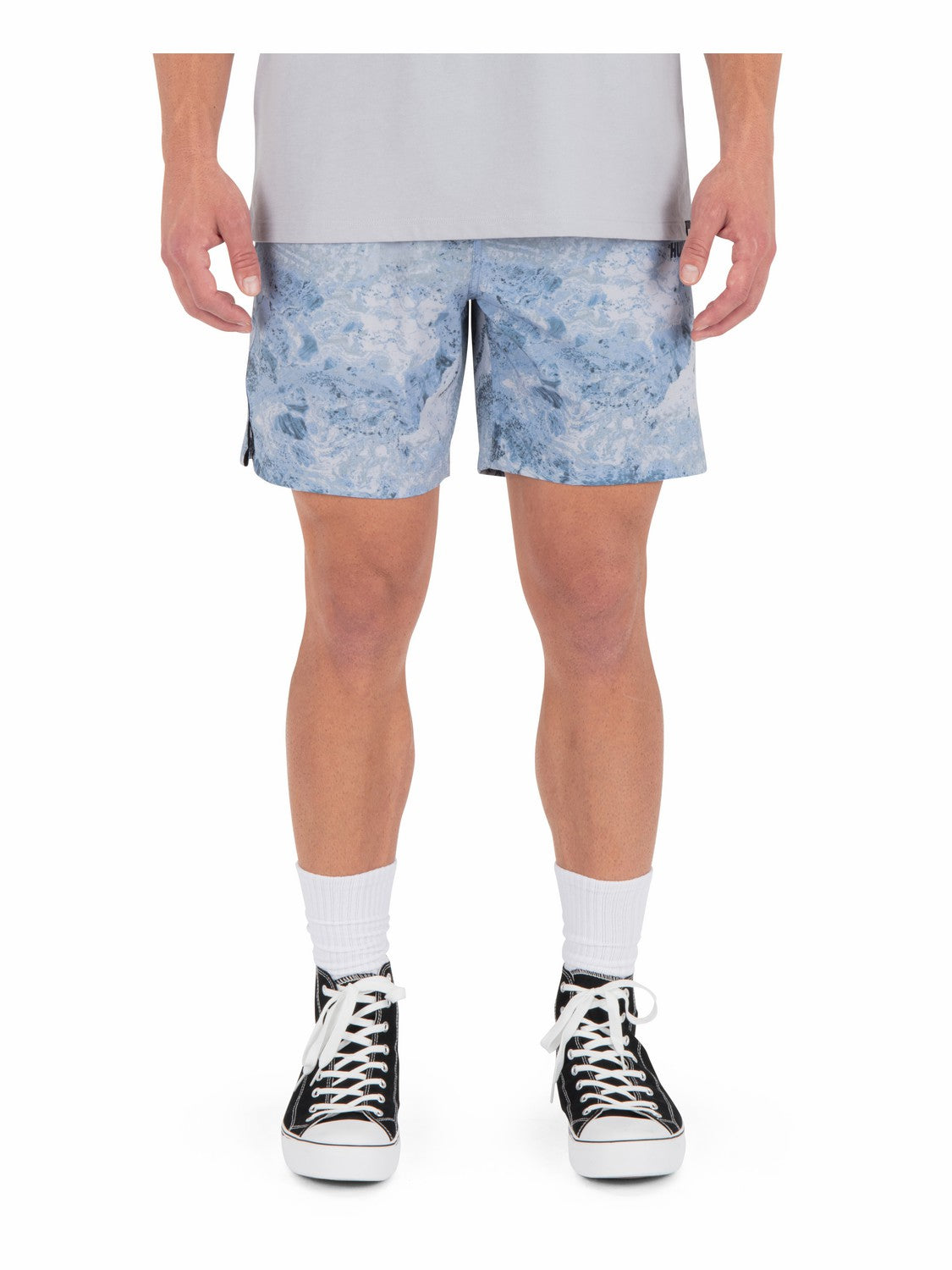 Hurley Discount | H2O Dri Trek Stretch 7" - Obsidian