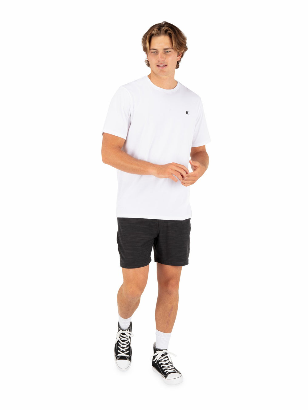 Hurley Discount | Phantom Slub 3/4 Waistband 18" - BLACK