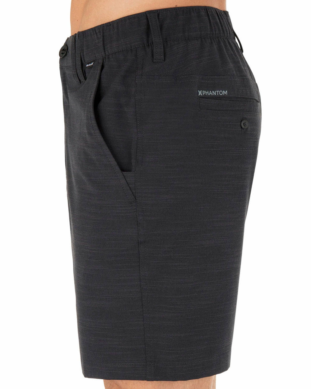 Hurley Discount | Phantom Slub 3/4 Waistband 18" - BLACK