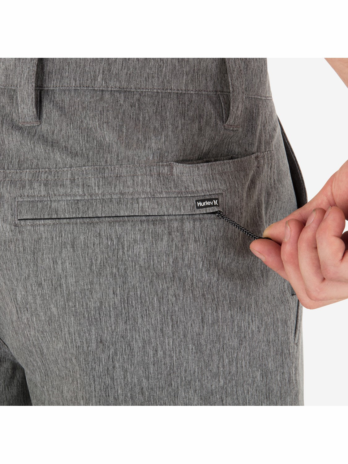 Hurley Onsale | Phantom Heather Walkshort 18" - Black Heather