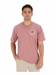 Hurley Onsale | Palm Short Sleeve - Phantom Rose