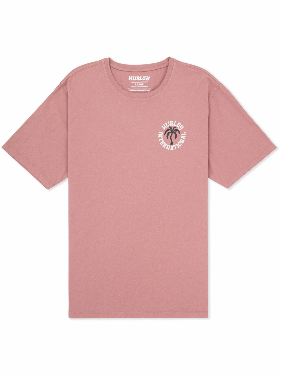 Hurley Onsale | Palm Short Sleeve - Phantom Rose