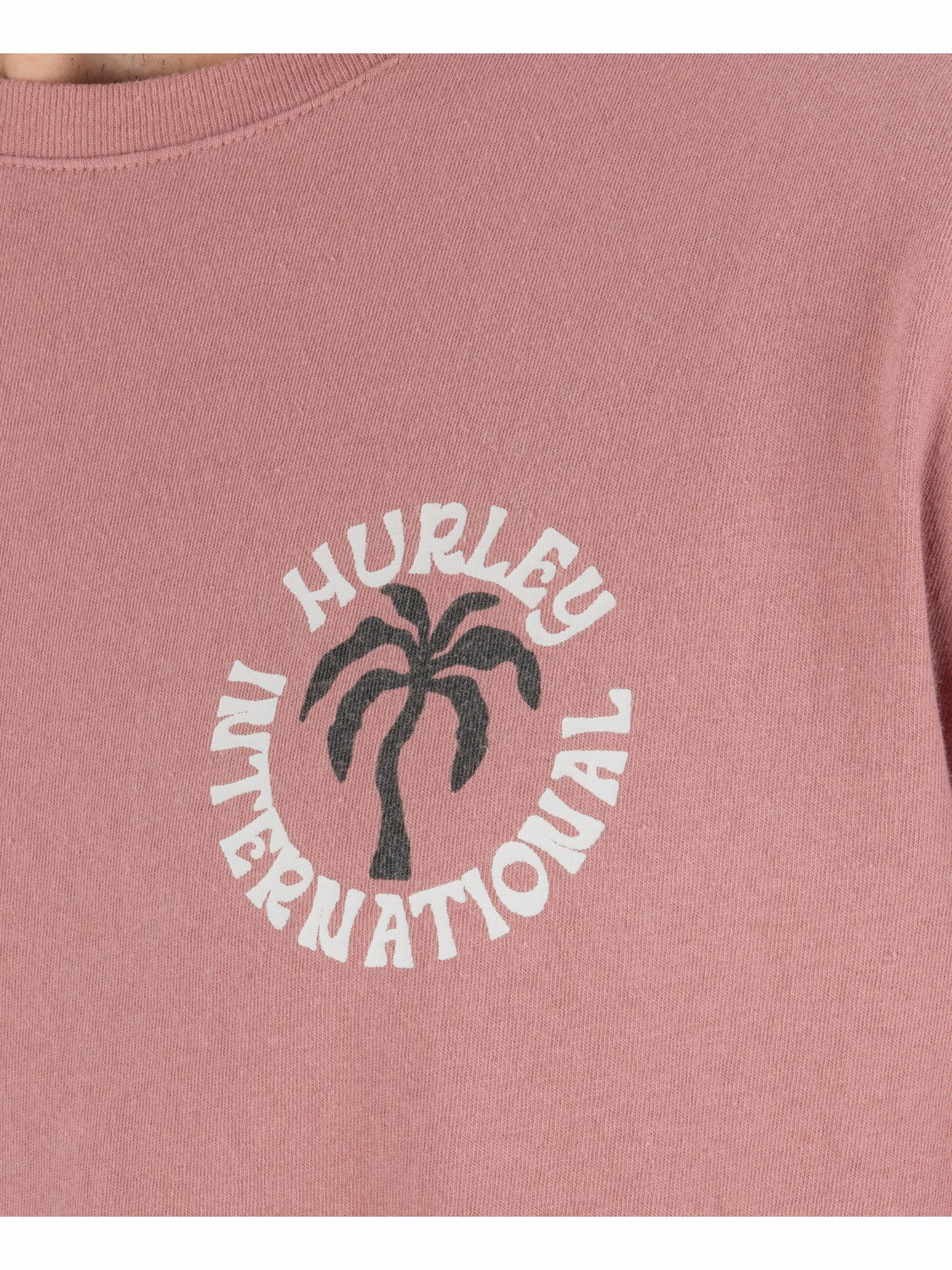 Hurley Onsale | Palm Short Sleeve - Phantom Rose