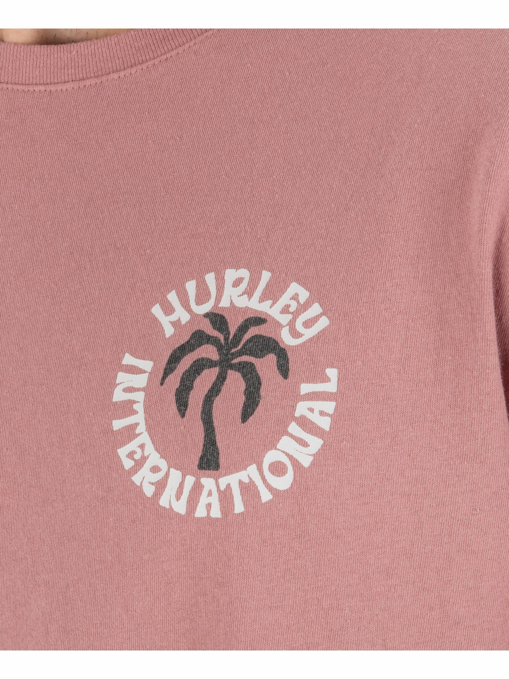 Hurley Onsale | Palm Short Sleeve - Phantom Rose