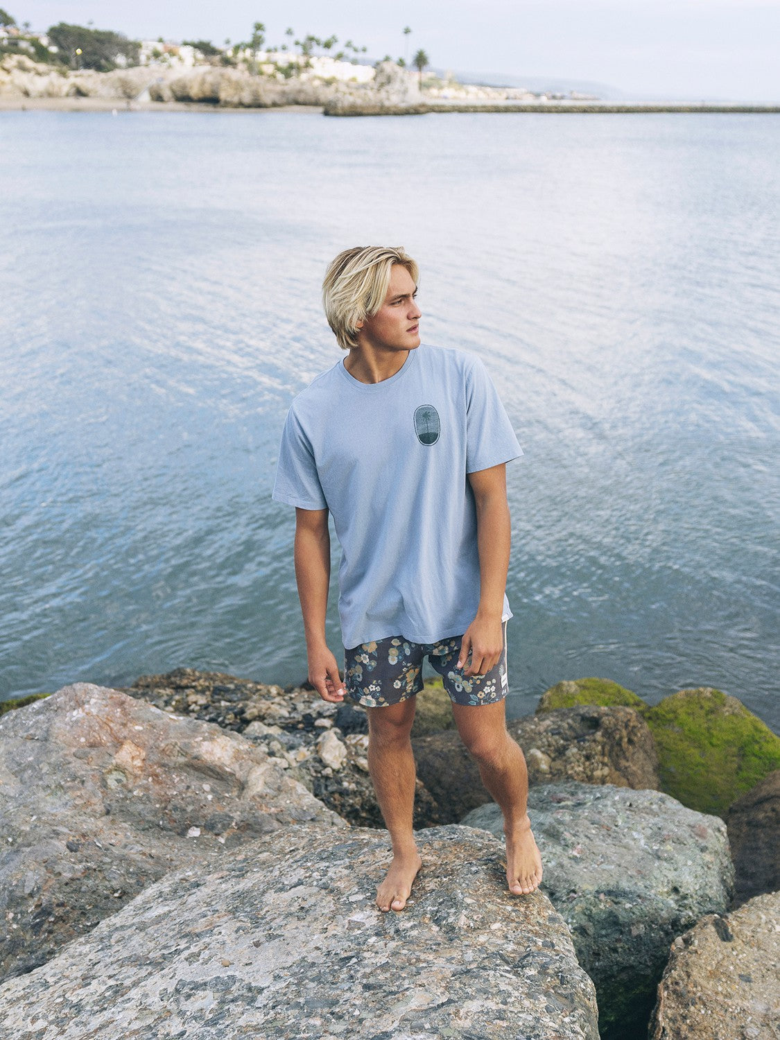 Hurley | Seclusion Short Sleeve - Worker Blue