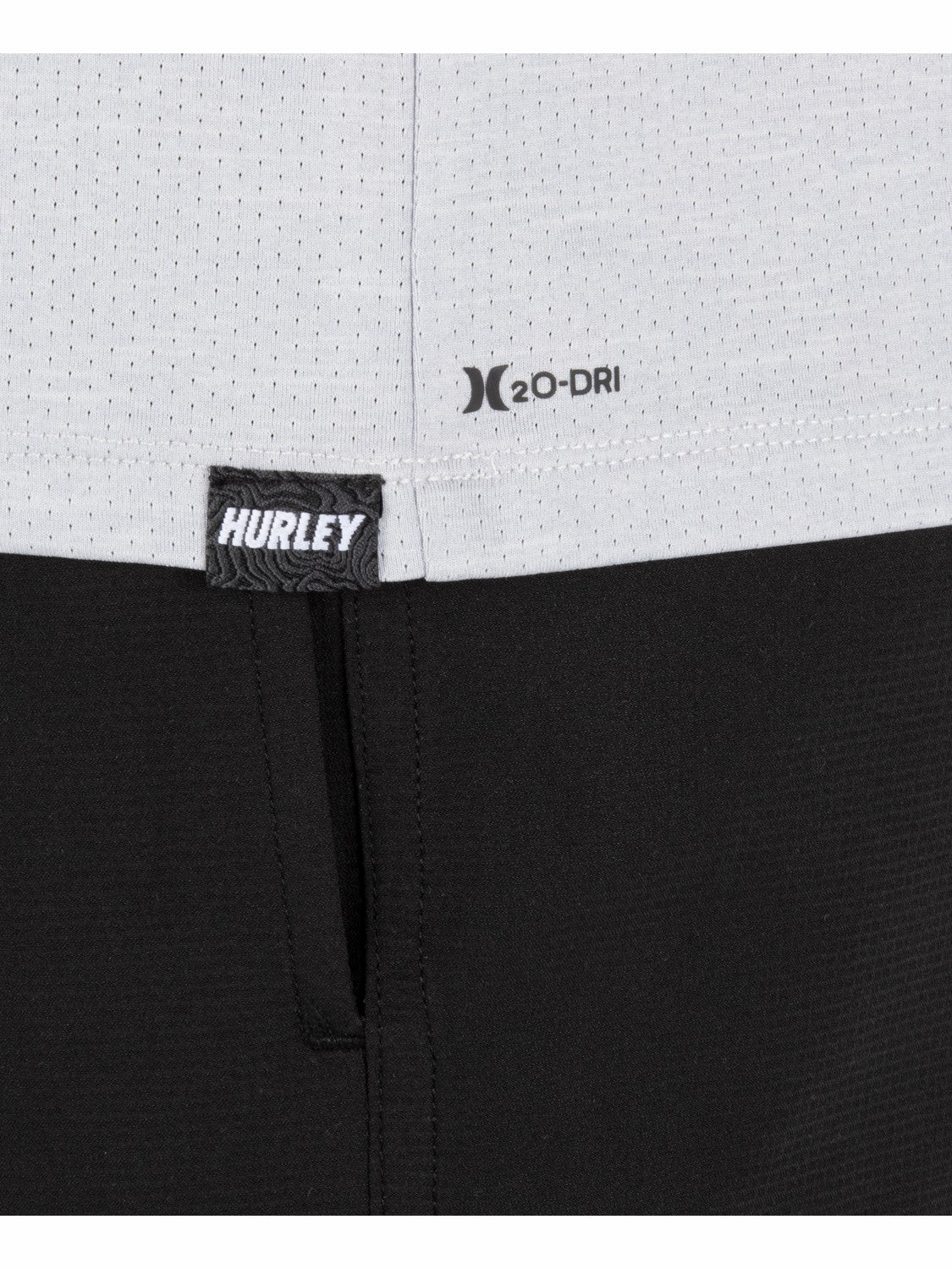 Hurley Discount | H2O Dri Outback Short Sleeve Top - Light Asteroid