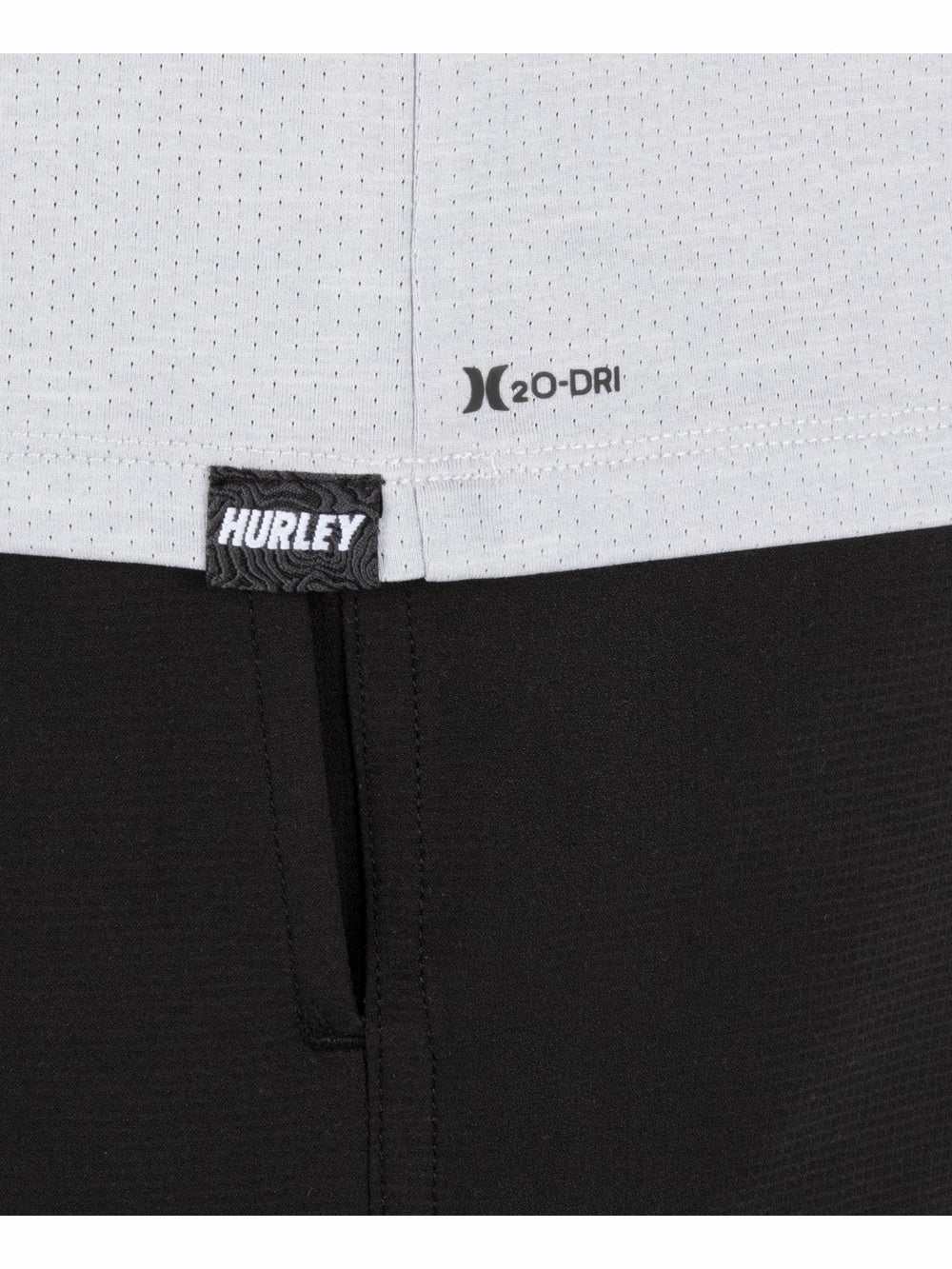 Hurley Discount | H2O Dri Outback Short Sleeve Top - Light Asteroid