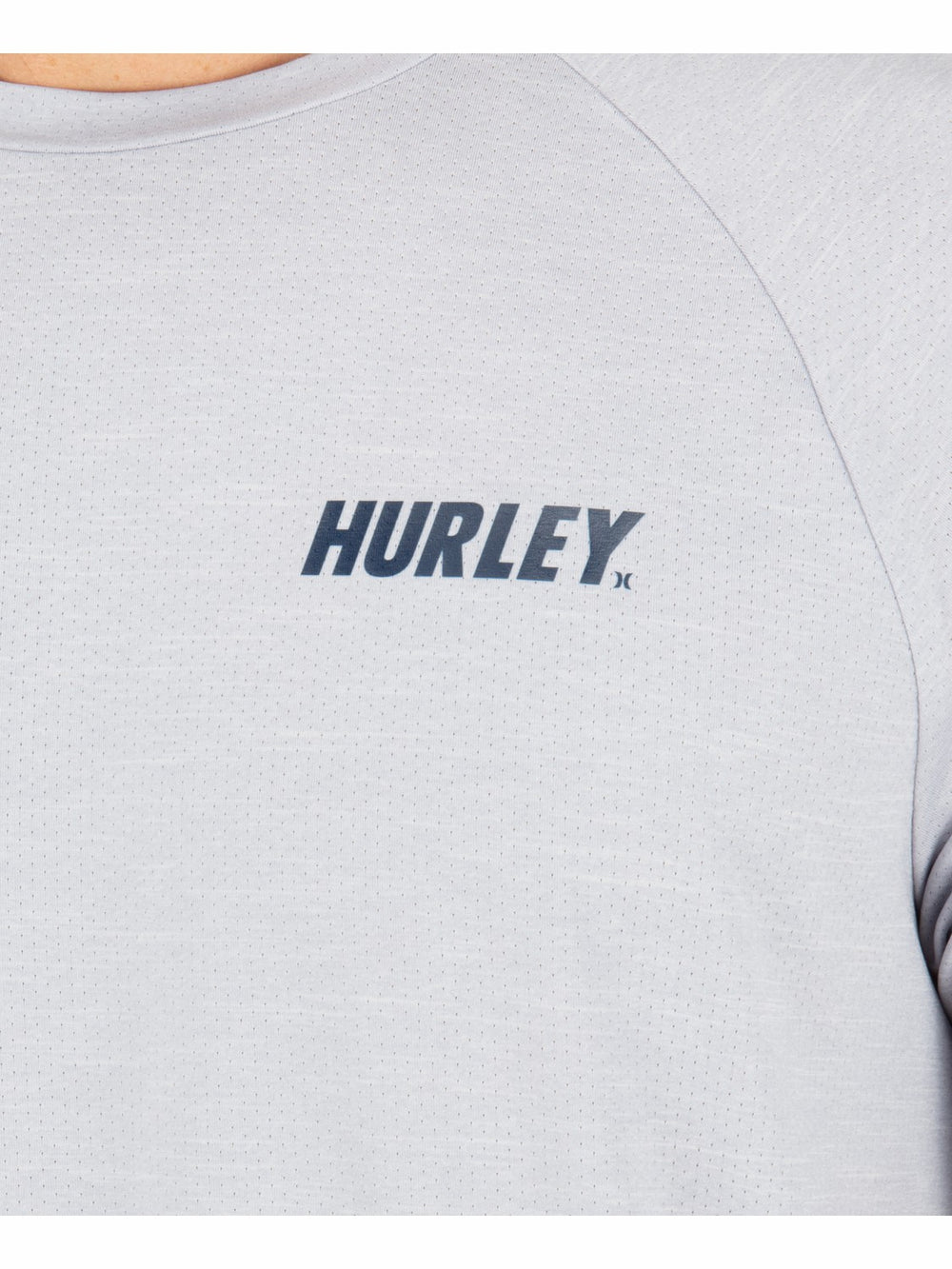 Hurley Discount | H2O Dri Outback Short Sleeve Top - Light Asteroid