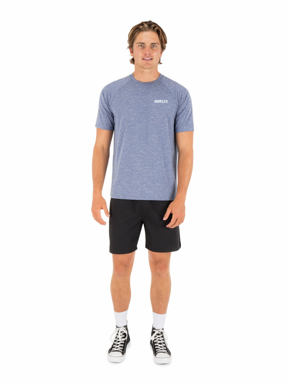 Hurley For Sale | H2O Dri Outback Short Sleeve Top - Abyss