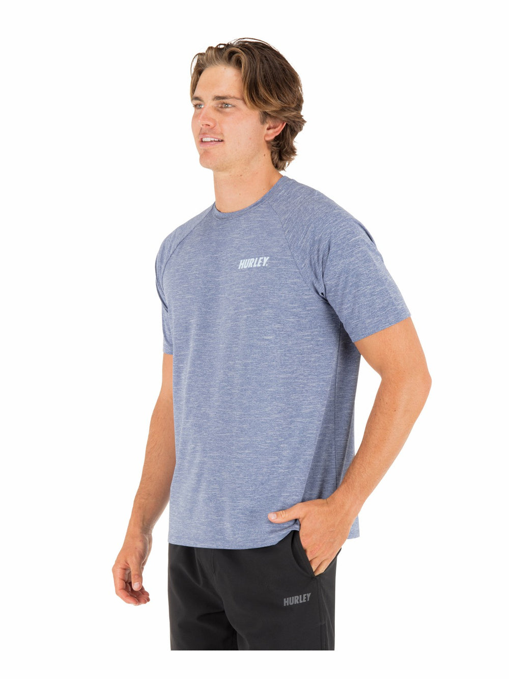Hurley For Sale | H2O Dri Outback Short Sleeve Top - Abyss