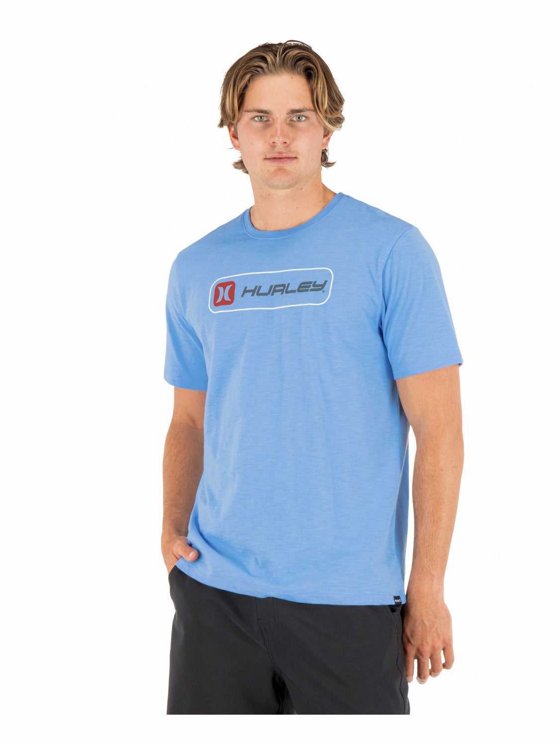 Hurley | Inlined Slub Short Sleeve - Skyline
