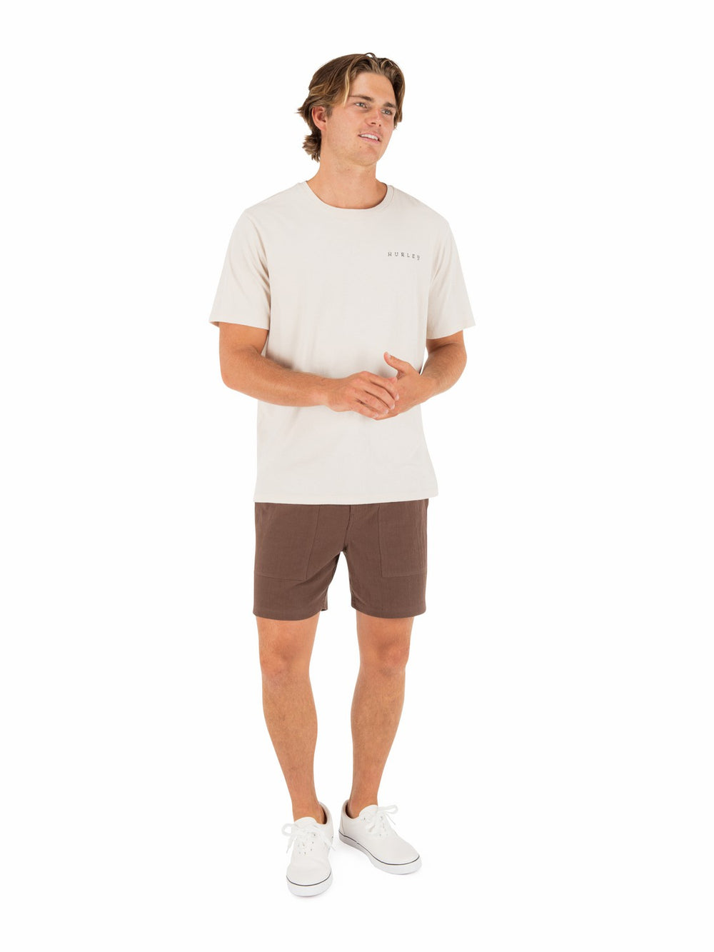 Hurley For Sale | Cycles Of The Earth Short Sleeve - Bone
