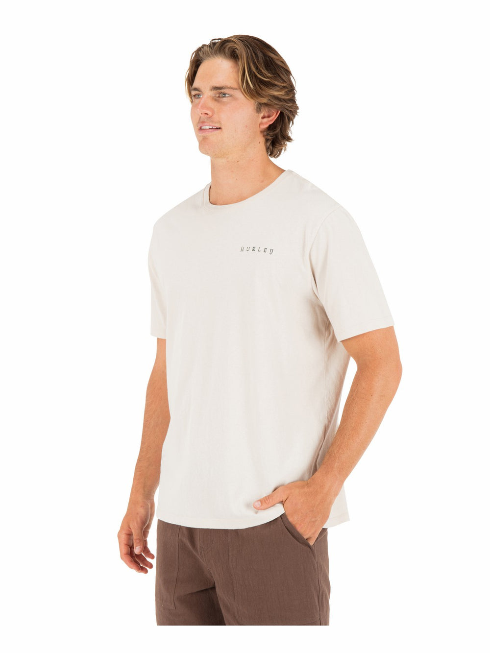 Hurley For Sale | Cycles Of The Earth Short Sleeve - Bone