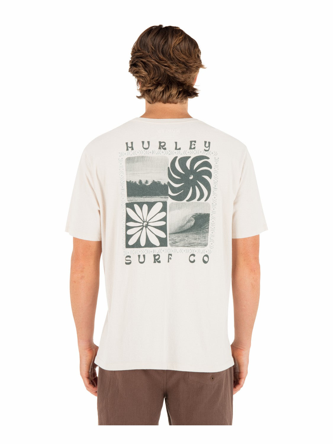 Hurley For Sale | Cycles Of The Earth Short Sleeve - Bone