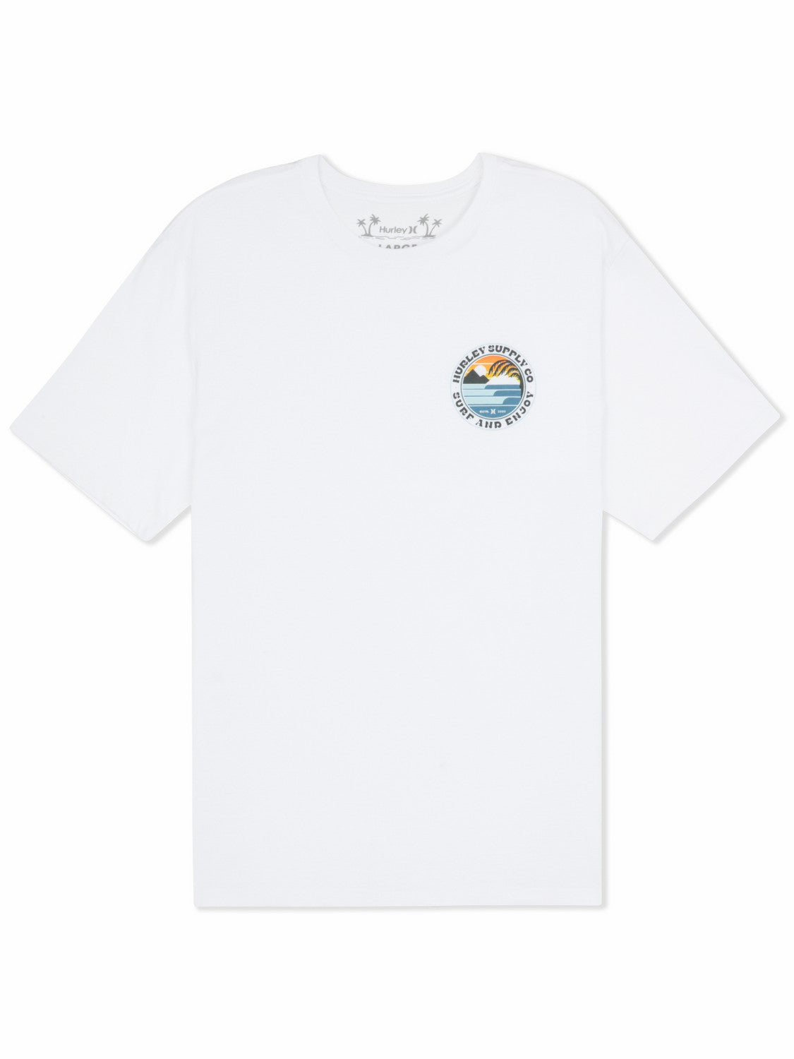 Hurley On Sale | Lefts Short Sleeve T-Shirt - White
