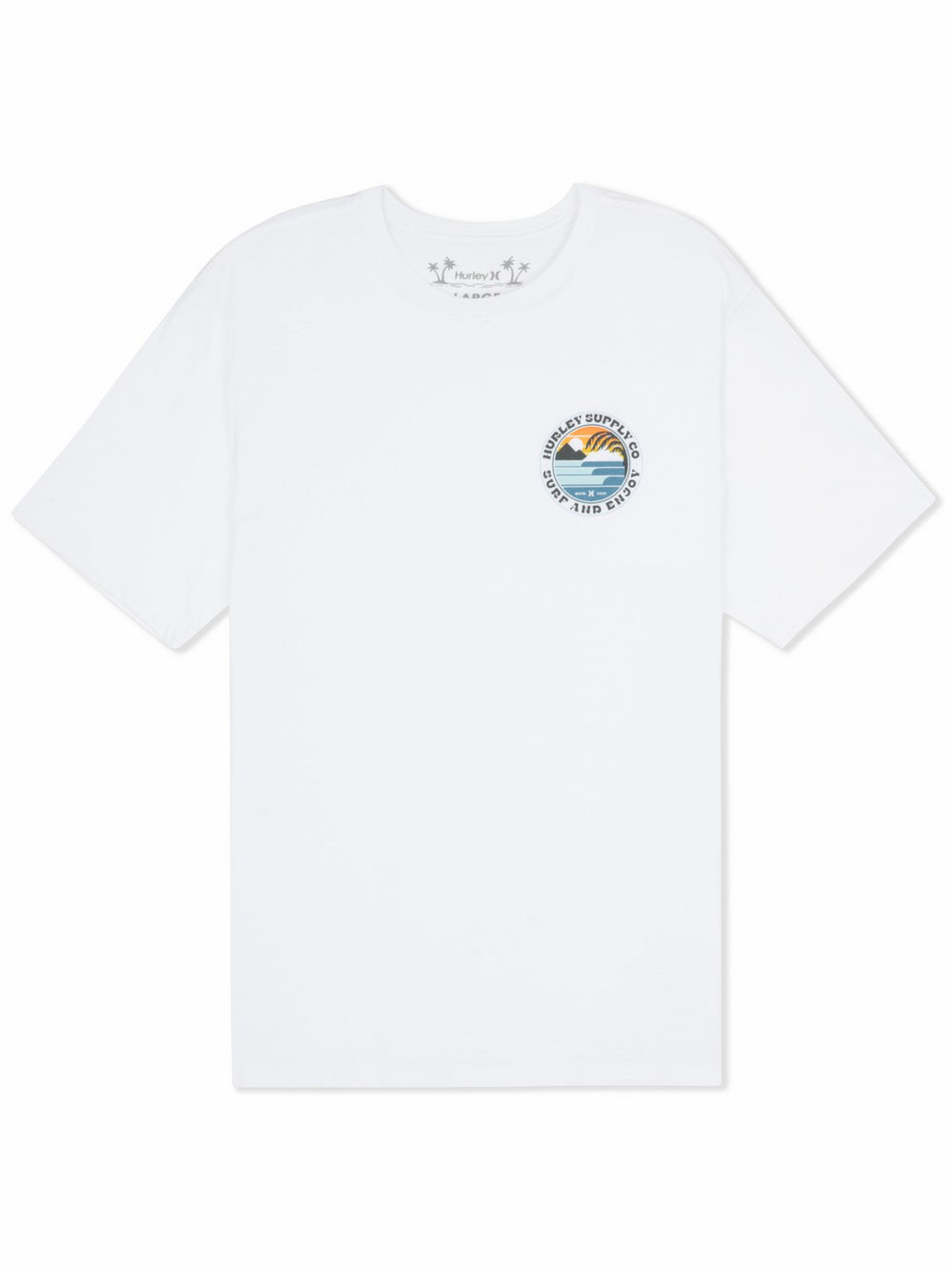 Hurley On Sale | Lefts Short Sleeve T-Shirt - White